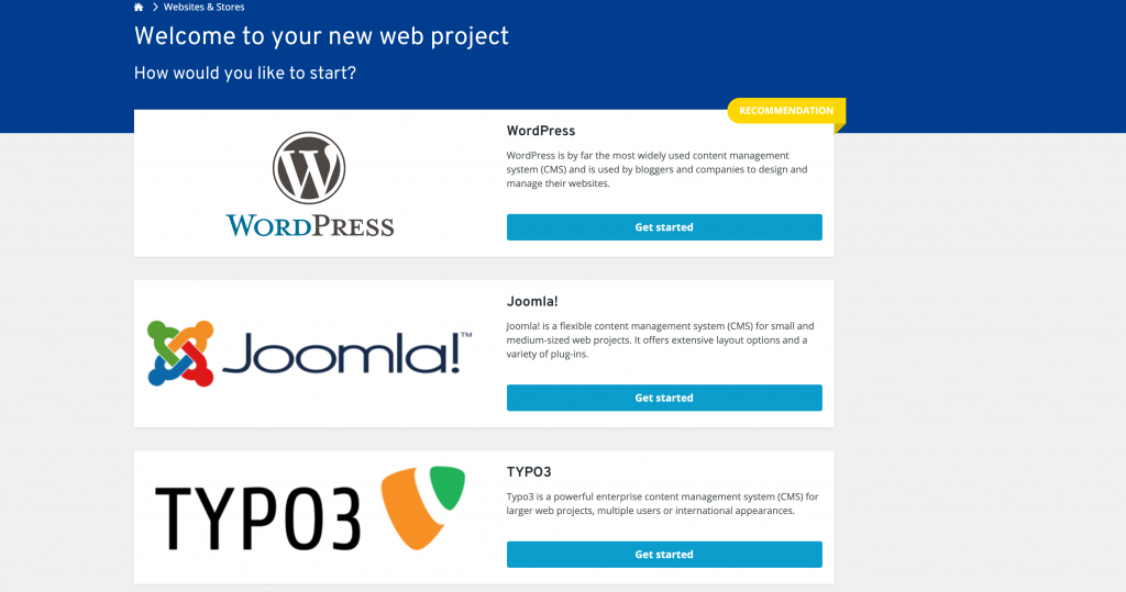 install wordpress