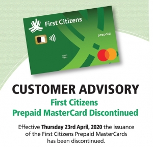 FCB Discontinues Prepaid Mastercard - Keron Rose