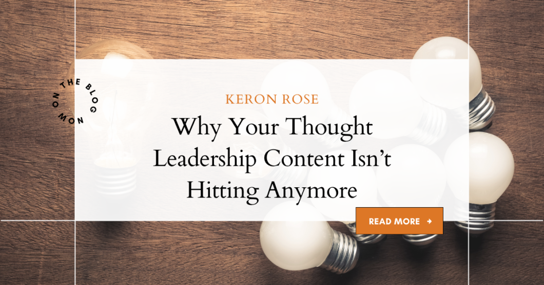 Thought Leadership Content
