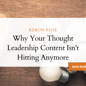 Thought Leadership Content