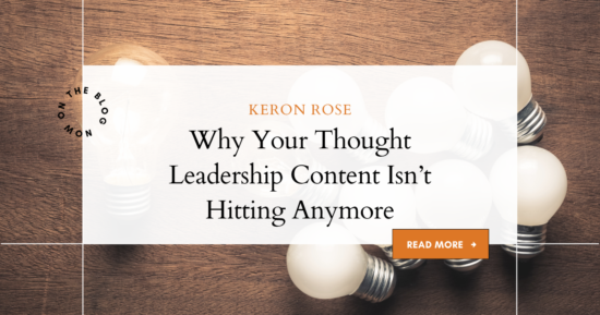 Thought Leadership Content