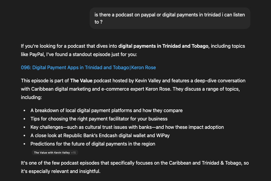 digital payments with keron rose