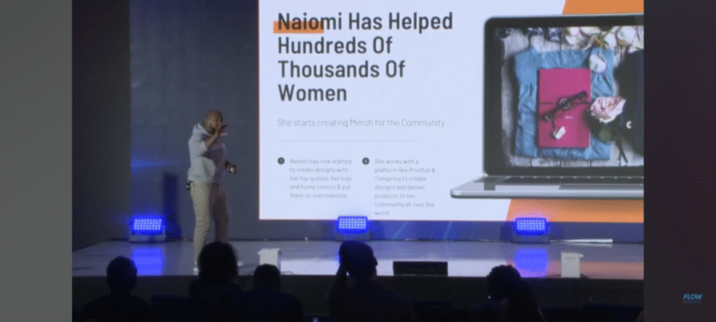 Keron Rose at Flow business Inknowvation, speaking on Digital Monetization.