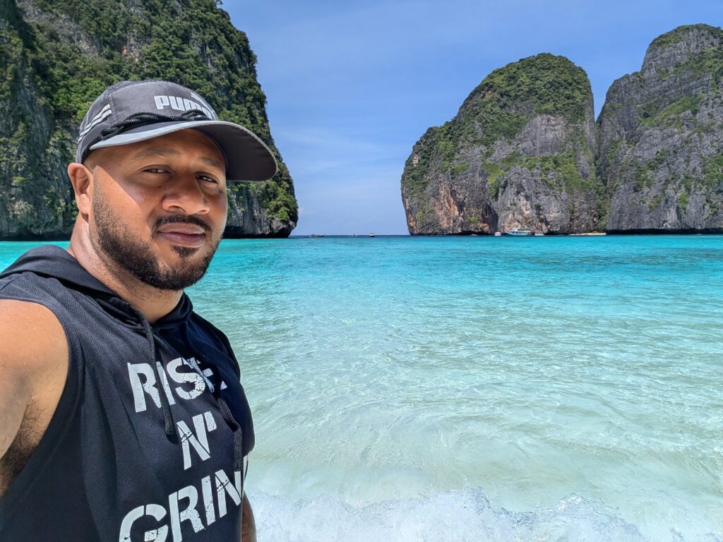 keron rose in Maya Bay, Thailand