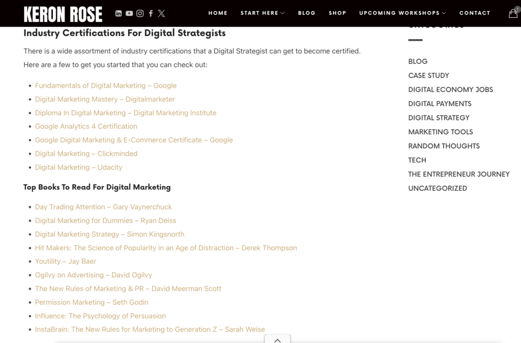 embedding affiliate links in blog content