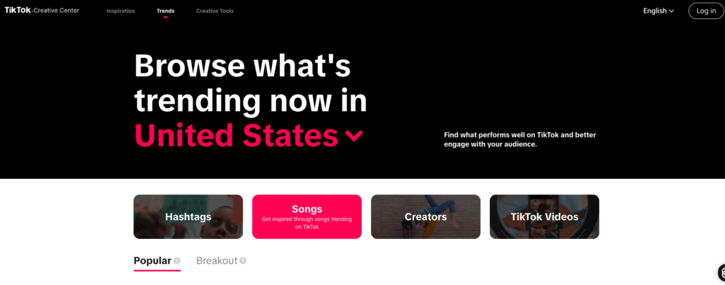 tiktok creative trending sounds