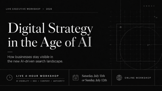 digital strategy in ai era workshop